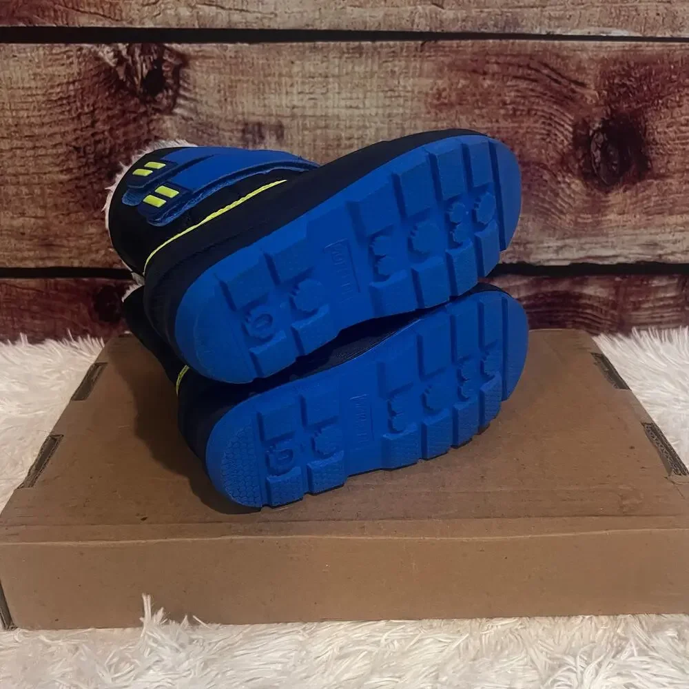 MORENDL Winter Snow Boots Waterproof Insulated Boys 11 Kids Youth Hiking Shoes